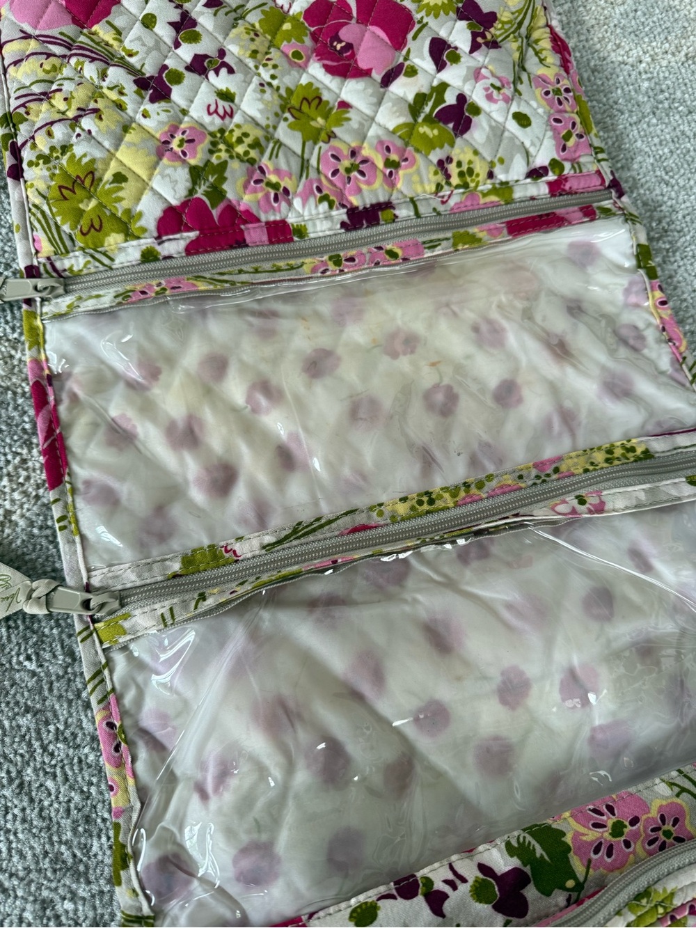 Vera Bradley Hanging Travel Organizer – Pink Floral - Picture 4 of 6